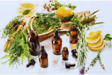 Essential oils help release in stress & anxiety.