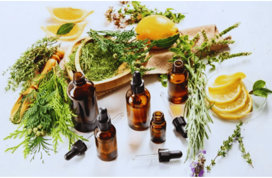 Essential oils help release in stress & anxiety.